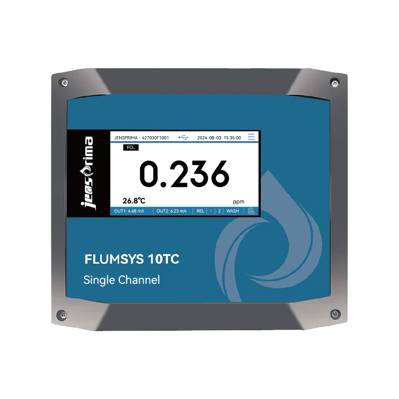 Flumsys 10TC-F1 在線余氯/二氧化氯分析儀（恒電壓法）